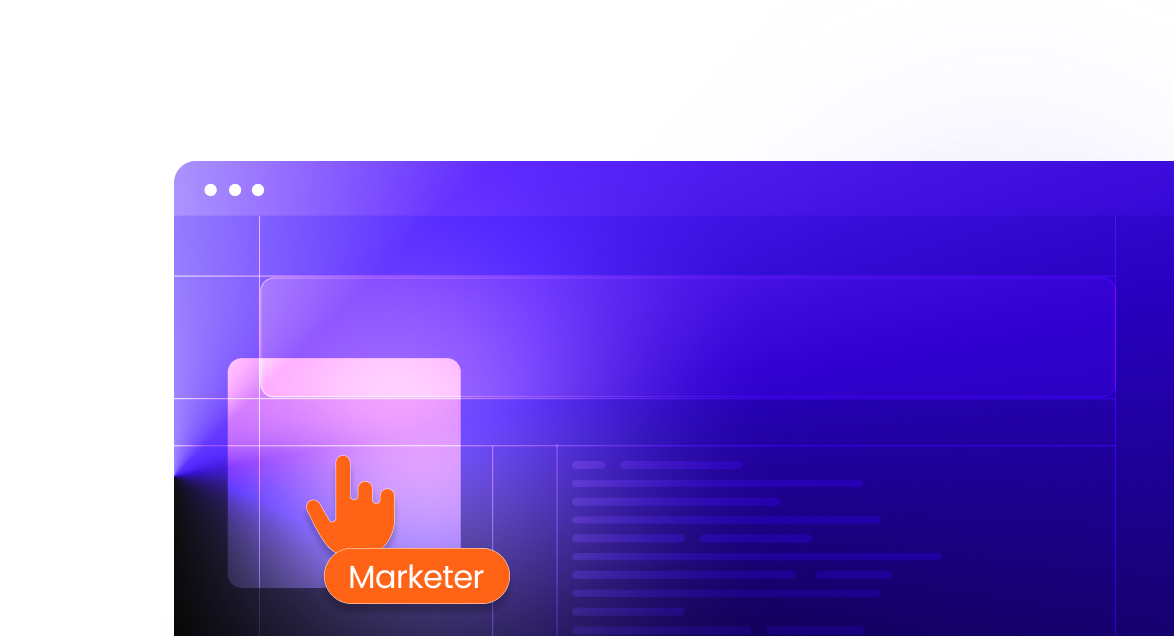 Marketing enabled website