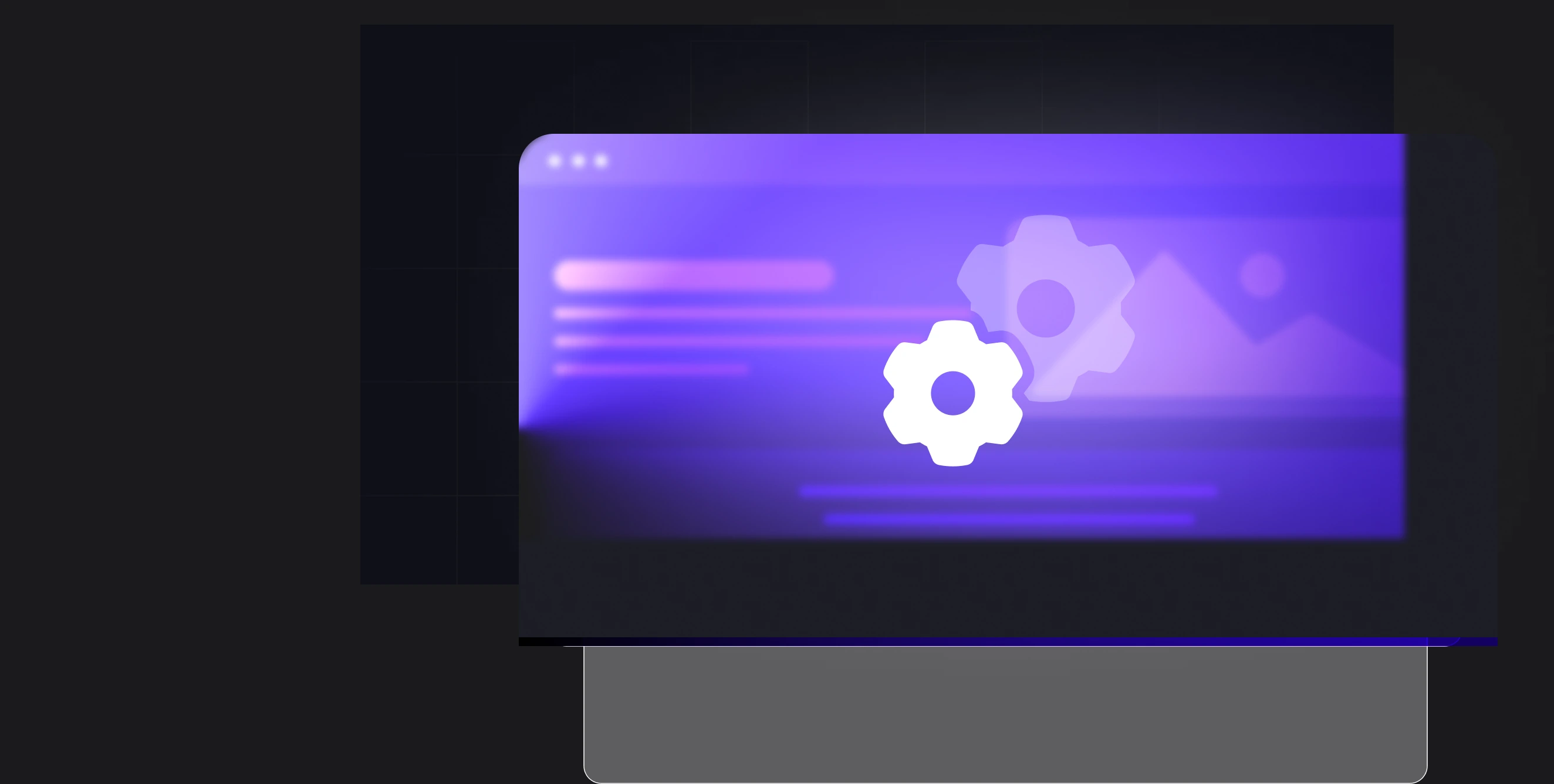 Rendering and caching controls on a custom stack